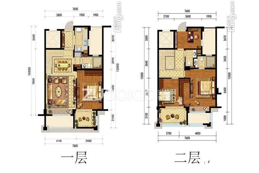 156方A户型跃层
